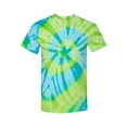 thumbnail image 2 of Dyenomite - Typhoon Tie-Dyed T-Shirt - 200TY - Bora Bora - Size: L, 2 of 3