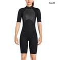 thumbnail image 3 of Greeniant Traje de buceo de 2 mm Alta eficiencia A prueba de frío Buena elasticidad Trajes de baño de estilo de manga corta Traje de neopreno de Deportes acuáticos Mujer Negro METRO Greeniant OD020693-09, 3 of 6