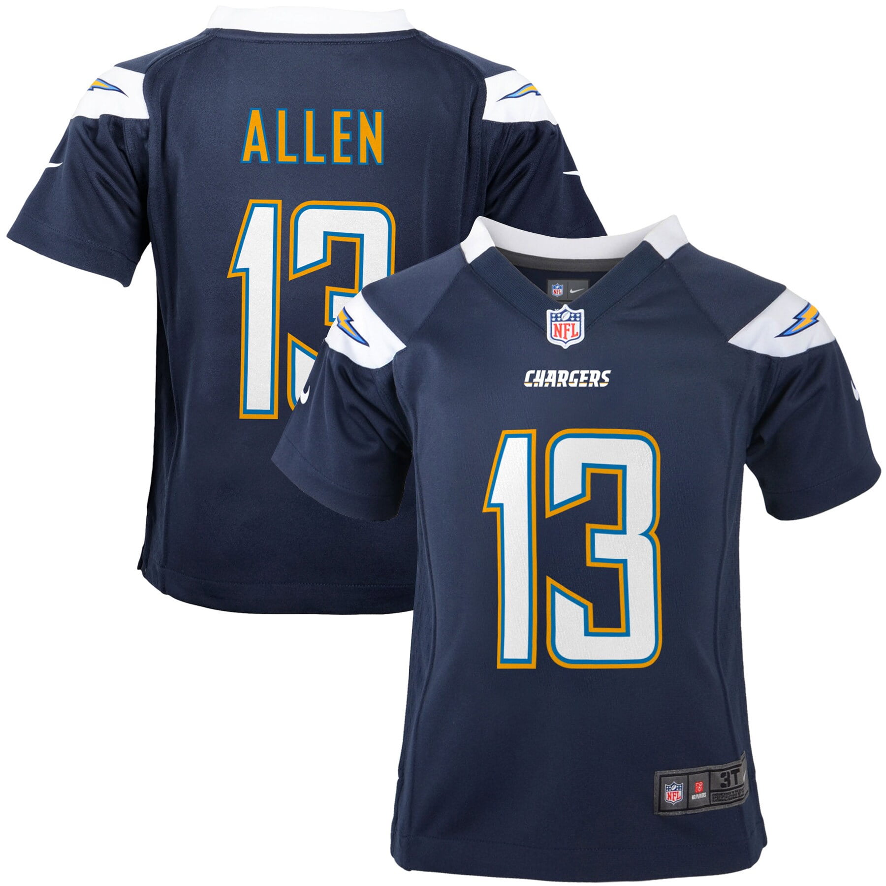 chargers jersey for toddlers