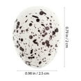 thumbnail image 2 of OULII 50Ud Huevos Decorativos Artificiales Para Pascua Hechos De Espuma Resistente Y Textura, 2 of 6