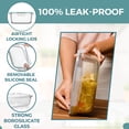 thumbnail image 4 of Juego de contenedores de almacenamiento de alimentos Razab HomeGoods 1.5 L (52 oz) x 2, 4 of 7
