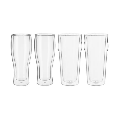 ZWILLING - Sorrento 4-pc Double-Wall Pint & Pilsner Glass Set - N/A