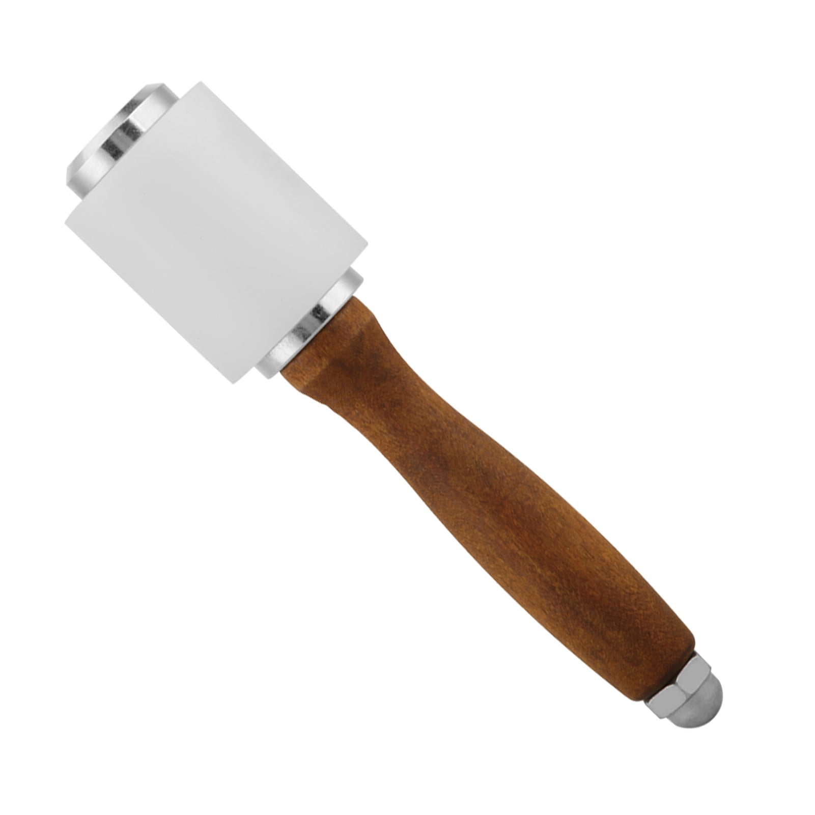 Wooden Handle Leathercraft Nylon Hammer Mallet Leather Craft Carving Hammer | INDIA - View #4