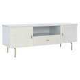 thumbnail image 3 of SAFAVIEH Genevieve Modern Storage TV Stand, Grey/White Washed (54 in. W x 15.7 in. D x 19.7 in. H), 3 of 7