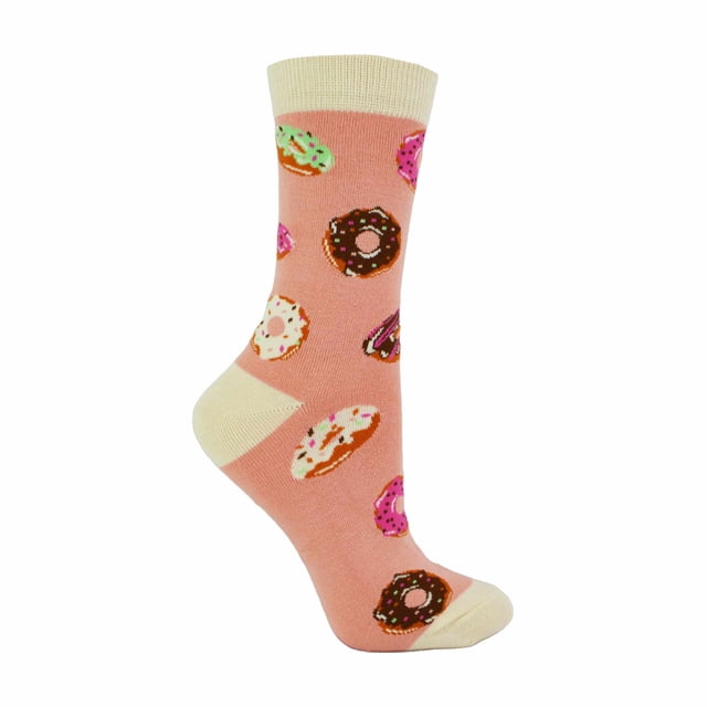 Miss Sparrow - Ladies Breathable Soft Novelty Bamboo Socks | Patterned Striped Polka Dot Socks