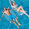 thumbnail image 1 of Piezas Hamaca de Agua,4 En 1colchoneta Inflable Plegable para Piscina,Salón Flotante,Juguetes Piscina Playa Verano(Fila Flotante de 2 Tubos D), 1 of 3