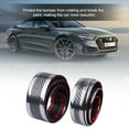 thumbnail image 2 of Tekuisi 2pcs Carbon Fiber Vinyl Auto Car Door Sill Strip Scuff Plate Stickers Protection, 2 of 6