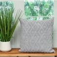 thumbnail image 3 of Parkland Collection Sorrel Transitional Gray Throw Pillow, 3 of 7
