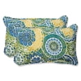 thumbnail image 2 of Pillow Perfect 535272 Omnia Lagoon Over-sized Rectangular Throw Pillow (Set of 2), 2 of 2