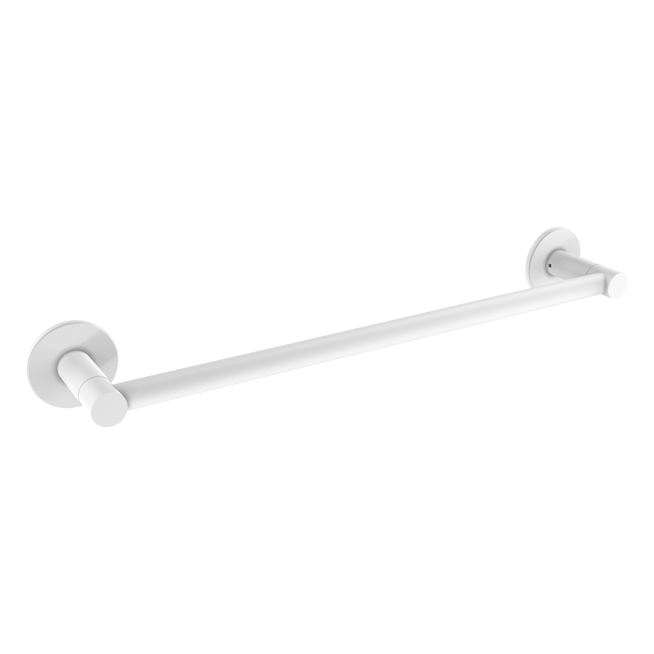 Polished Chrome Allied Brass FR-41/18-PC Fresno Collection 18 Inch Towel Bar 