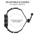 thumbnail image 3 of For Garmin vivoactive 5/GarminActive 5 Watchband Heart Clover Decor Zinc Alloy Metal Strap, 3 of 3