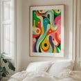 thumbnail image 6 of Insomniac - Digital Art Abstract Geometric Modern Art Pop Art Pattern Psychedelic Unframed Wall Art Print 30 x 40 inches, 6 of 13