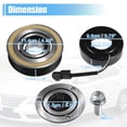 thumbnail image 3 of Kit de embrague de compresor de CA Unique Bargains para FORD F-250 2007-2009 8CYL 4.6L, 3 of 7