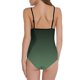 thumbnail image 2 of Traje de Baño de Torso Largo Impreso Set de Suspensión sin Espalda, Sujetador Acolchado Extraíble Y Cintura Alta para la Playa, la Piscina Y la Fuente Termal, 2 of 3