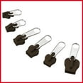 thumbnail image 5 of As Seen on TV Zipper Removable Reusable Easy to Install Fix Any Zip Plastic Set of 6 Brown, 5 of 5