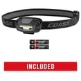 thumbnail image 4 of Coast FL13 250 lm Black/Red LED COB Head Lamp AAA Battery, 4 of 11