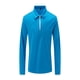 thumbnail image 3 of Blusa y camisa de manga larga con cuello vuelto para hombre, camisa deportiva de color liso con solapa y cremallera, blusa de manga larga con solapa para hombre, 3 of 8