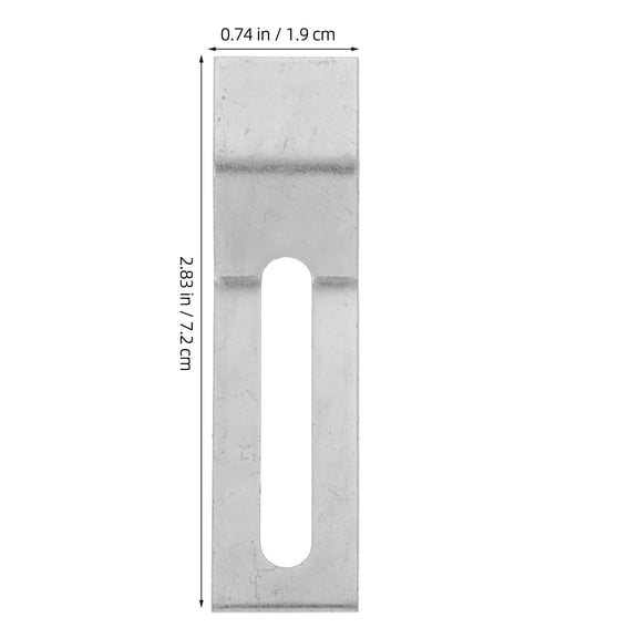 Homoyoyo Undermount Sink Support Kit Silver Metal for Kitchen and Bath Fixtures 1Set