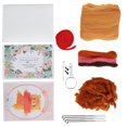 thumbnail image 2 of Needle Felting Kit Wool Chemical Fiber DIY Animal HandMade Toy Arts Crafts for Beginner(184# Ballet Bear ), 2 of 5