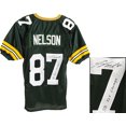 thumbnail image 1 of Jordy Nelson Signed Green Custom Jersey w/SB XLV Champs, 1 of 1