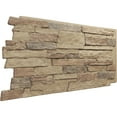 thumbnail image 5 of Ekena Millwork 49"W x 25.50"H x 1.25"D Acadia Ledge Stacked Stone, StoneWall Faux Stone Siding Panel, Colfax, 5 of 11