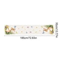 thumbnail image 3 of Dvkptbk Happy Easter Table Runner Spring Holiday Centerpiece Floral Eggs Bunny Kitchen Dining Table Decoration for Home Party Decor, 3 of 6