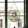 thumbnail image 3 of Personalized St Patricks Day Suncatcher Stained Glass, St Patricks Day Stained Glass Window Hanging St Patricks Day Sun Catchers Indoor Window Décor UN1RP3, 3 of 5