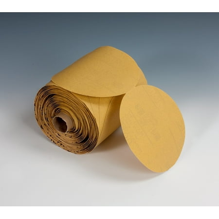 

3M Stikit Paper Disc Roll 210U P320 A-weight 5 in x NH Die 500X 250 discs per roll 4 per case