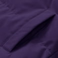 thumbnail image 6 of Zimjoy Mens Winter Jackets with Hood Thicken Insulated Puffer Jacket Men Big and Tall Lightweight Down Jackets & Coats Travel Ski Hooded Jacket, Purple L, 6 of 8