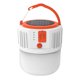 thumbnail image 2 of Linterna de camping LED solar de alta potencia | Bombilla recargable USB para tienda de campaña al aire libre, emergencia, senderismo, barbacoa | 5 modos, portátil, banco de energía de 1600 mAh, 2 of 8