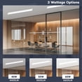 thumbnail image 2 of LUXRITE 6x6 FT LED Recessed Panel 40W/50W/60W 4CCT Up to 6600 Lumens Drop Ceiling Lights Dimmable UL Listed 8 Pack, 2 of 7