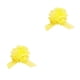 thumbnail image 4 of Yuarrent Tire de la cinta de lazo para envolver regalos Decoración de boda festiva resistente al desgaste Multicolor para celebración Amarillo Amarillo brillante 2piezas Yuarrent CBP387828, 4 of 5