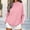 A05-Pink, variant on Zysthvn Pullover Women's Sweatshirts Fall Casual Loose Fit Sweatshirts for Women Solid Long Sleeve Crewneck Kangaroo Pocket Tops