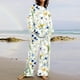thumbnail image 1 of Puntoco Conjunto de pantalones y manga larga estampados a la moda para mujer, conjunto informal de dos piezas, liquidación Puntoco Puntoco-2319, 1 of 5