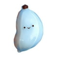 thumbnail image 2 of Puntoco Adorable juguete de plátano para aliviar el estrés y el juego sensorial. Espuma elástica suave ideal para todas las edades. Diseño compacto y portátil con expresión linda., 2 of 5