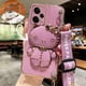 thumbnail image 3 of Funda de teléfono con correa para Xiaomi Redmi Note 12 12S Plus 11 11S 10 10S 9S 9 Pro Max 8 7, Hello Kitty, 3 of 5
