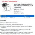 thumbnail image 2 of Water Pump - Compatible with 2017 - 2019 Volkswagen Golf Alltrack 1.8L 4-Cylinder CXBB 2018, 2 of 2