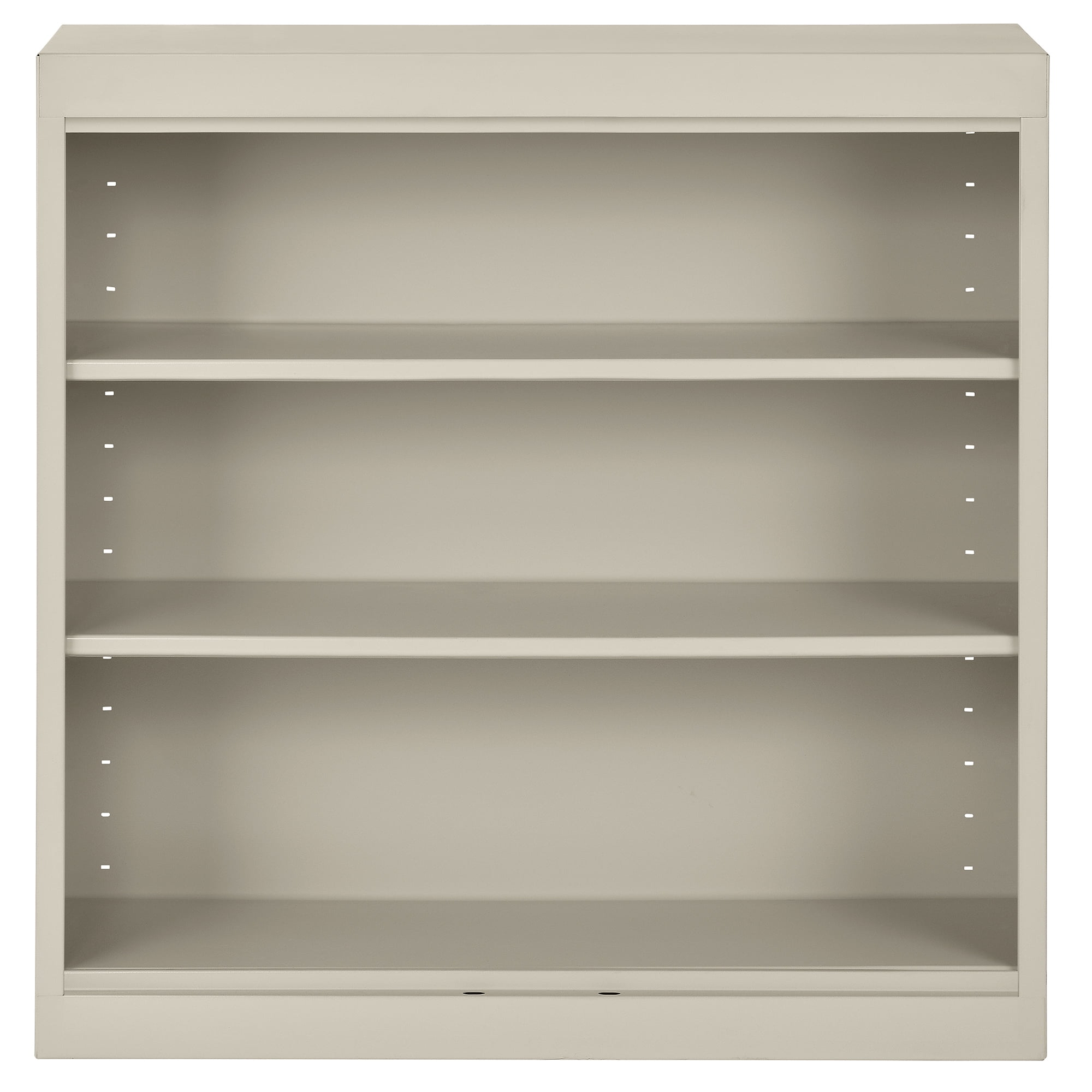 Sandusky Welded Steel Freestanding Bookcase Storage Cabinet, Putty