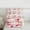 Pink, variant on Homewish Retro Flower Floral Bedding Comforter Set,Pink Plaid Grid Twin Comforter Sets,Blue Bow Knot Ribbon Bedding Set For Girls Teens,Microfiber Bedroom Decor Reversible,2 Pieces