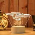 thumbnail image 2 of RYRDWP 3D USB Light LED Acrylic Night Table Desk Bedroom Decor Gift, 2 of 2