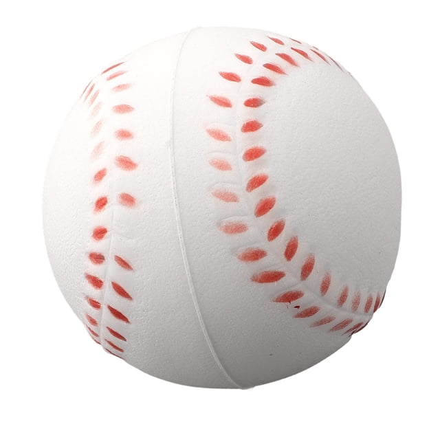 Mosiee 1 Pce Éponge Souple de Baseball 6/7 cm Sport de Plein Air Pratique Entraînement Base-Ball Enfant Baseball Softball Équipe Sports Baseballs