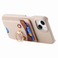 thumbnail image 3 of Case for FOXDOCK iPhone 14 , Leather, Bear Ring, Card Holder, 3 of 4