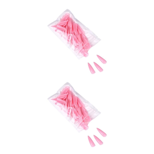 Minnieouse 1 Juego de prensa de almendras en las uñas, puntas de uñas artificiales largas, calcomanías artísticas, herramienta de belleza, Kit Type3 NO3