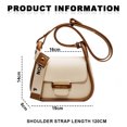thumbnail image 2 of Bolso bandolera pequeño bolso retro para mujer bolso simple vintage, 2 of 5