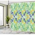 thumbnail image 5 of Ambesonne Green Shower Curtain, Garden Flowers, 69"Wx70"L, Green Blue, 5 of 5