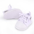 thumbnail image 2 of Zapatos BABESIDE Reborn Baby Doll de 17 a 22 pulgadas, lona blanca, 2 of 7