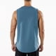 thumbnail image 5 of pstuiky Camiseta sin mangas para hombre, Camiseta sin mangas deportiva transpirable de verano para hombre, de color liso, informal, para fitness Camisas de hombre l, 5 of 5