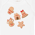 thumbnail image 4 of Inktastic Christmas Gingerbread Cookies Boys or Girls Baby Bodysuit, 4 of 5