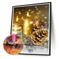 thumbnail image 1 of Cuadros Decorativos Velas de celebración 5D DIY Diamonds Painting Kits Full Square Drill Art (F1000) Wdftyju embutido en tela, 1 of 9