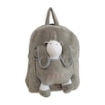 thumbnail image 3 of 3D Plush Animal Backpack for Age 4t 5t 6t, 5th 6th Soft & Fluffy Design Lightweight Padded Straps Play Daypack, 3 of 5
